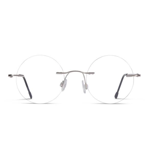 OTTOTO 35-R0775 RX CLEAR SILVER EYEGLASSES SUNGLASSES FRAMES 48-17 - Picture 2 of 3